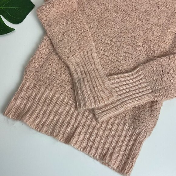 Suzy Shier Soft Pink Wool Blend Sweater XS - Picture 4 of 6
